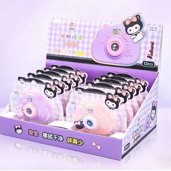 Kumimi cute big camera eraser